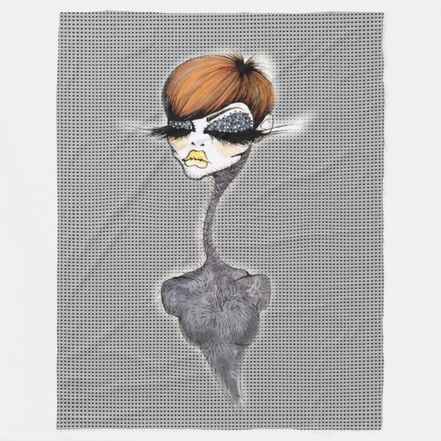 Polar Manta gris del duendecillo (Anverso)