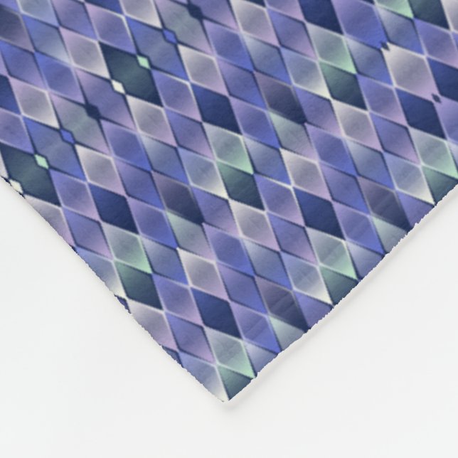 Polar Manta Iridescente Argyle (Esquina)