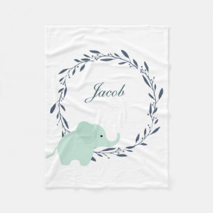 Polar Manta linda del paño grueso y suave del elefante