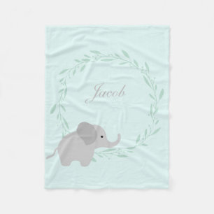 Polar Manta linda del paño grueso y suave del elefante