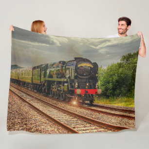 Polar Manta locomotora del paño grueso y suave del tren