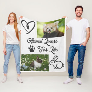 Polar manta para amantes de animales<3