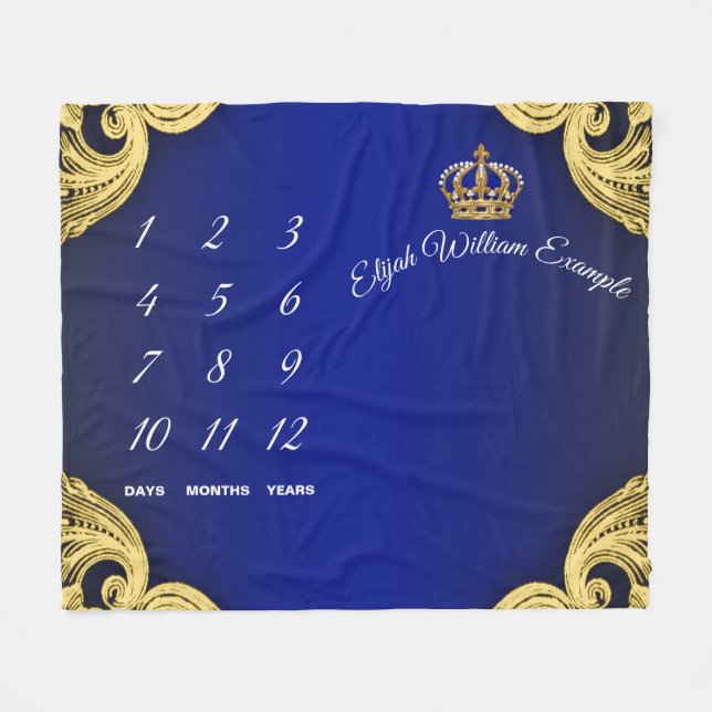 Polar Manta para bebé Príncipe Hito (Frente (Horizontal))