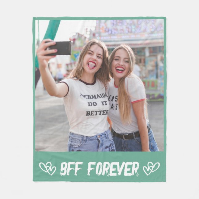 Polar Manta Personalizada con Fotos para Amigos Regalo d (Anverso)