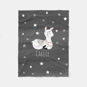 Polar Manta personalizada estrellas del paño grueso y