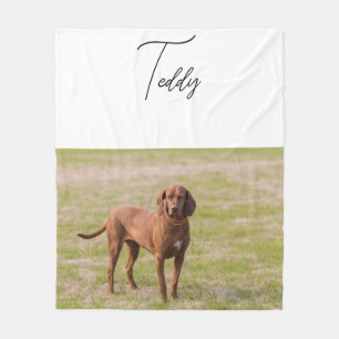 Polar Manta Personalizada para Mascotas con Foto de Masc