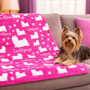 Polar Manta personalizada para perro Yorkshire Yorkie ro
