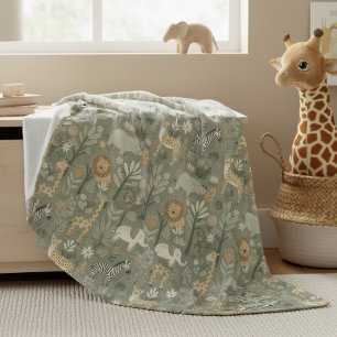 Polar Manta personalizada Tribal Safari Jungle ID1260