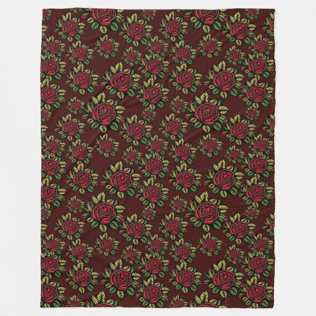 Polar manta rosa roja (Anverso)