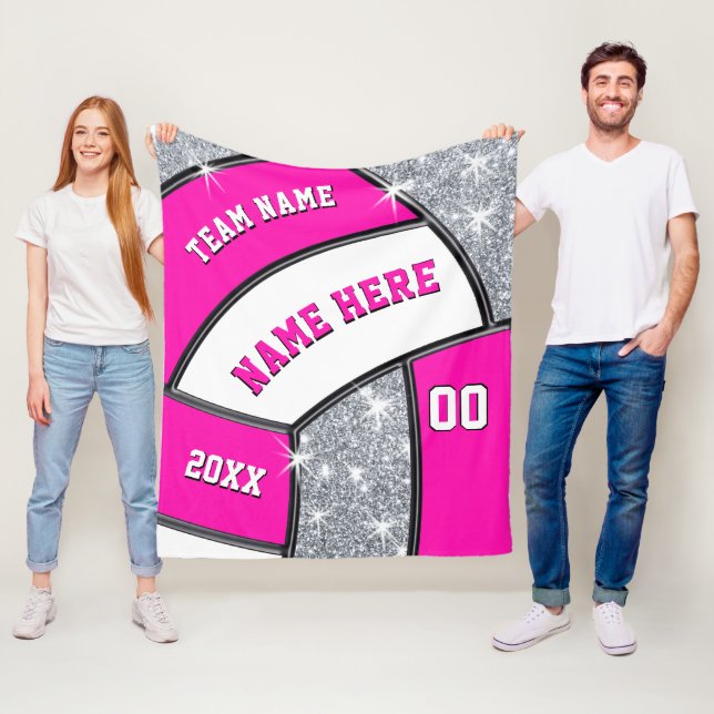 Polar Manta rosada, blanca, de plata del paño grueso y (In situ)