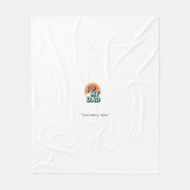 Polar Manta Te Amo Papá – Regalo Personalizado