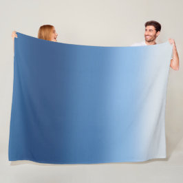 Polar Manta Tiro Ombre Azul Gradiente