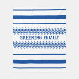 Polar Manta tradicional desenfocada familiar