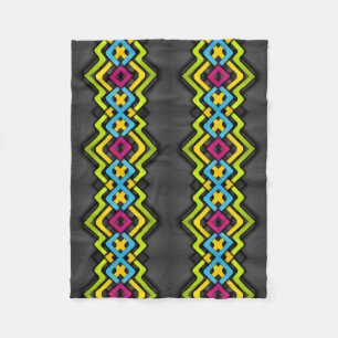 Polar Manta tribal zigzag vibrante ADOM