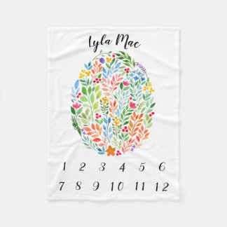 Polar Manta vertical del jalón de la niña de la acuarela