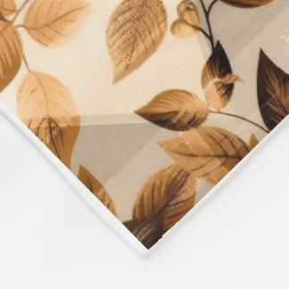 Polar Manta vintage floral botánica marrón – Ele