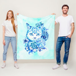 Polar MEDIO suave mantecoso de la manta del paño grueso