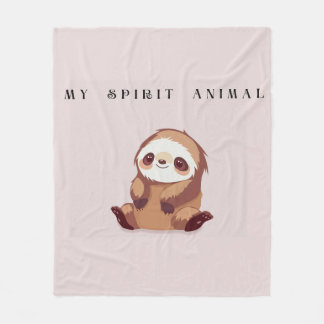 Polar Mi Animal Espiritual — Manta de Perezoso