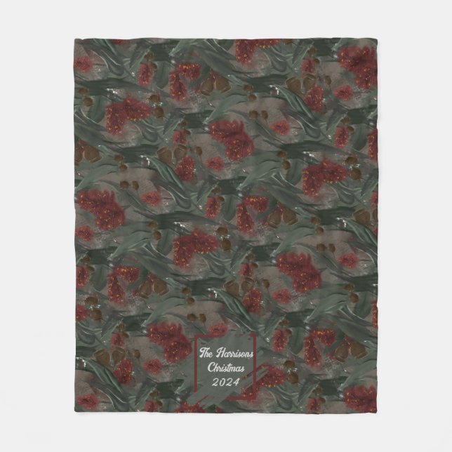 Polar Navidades personalizados huyen de la manta (Anverso)