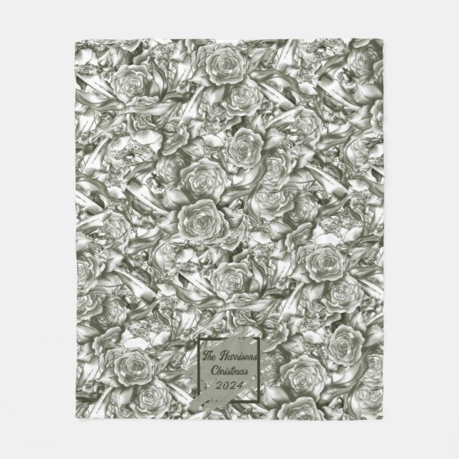 Polar Navidades personalizados huyen de la manta (Anverso)