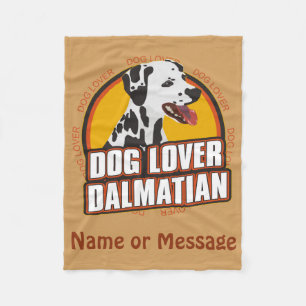Polar Nombre del Personalizar de la manta Dalmatian Love