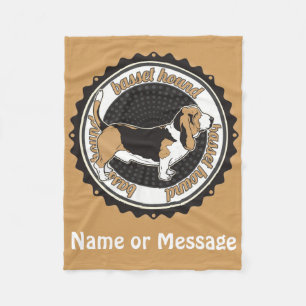 Polar Nombre personalizado de la manta de canasta de per