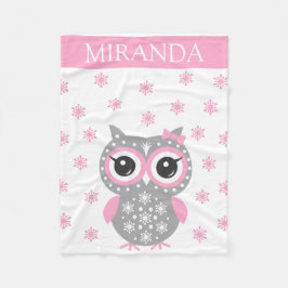 Polar Nombre personalizado que recibe la manta de la nov