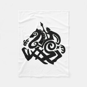 Polar Odin que monta la manta de Sleipnir