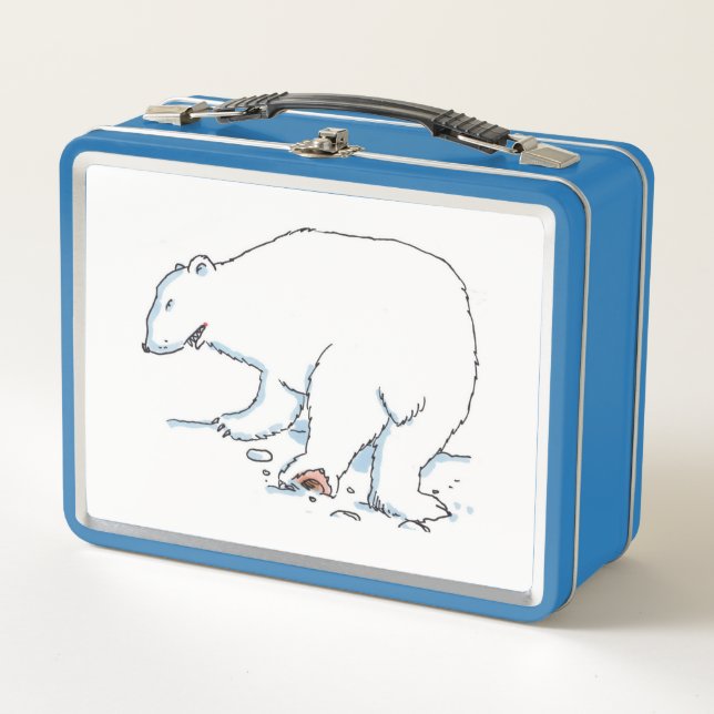 Polar Oso blanco y azul claro (Anverso)