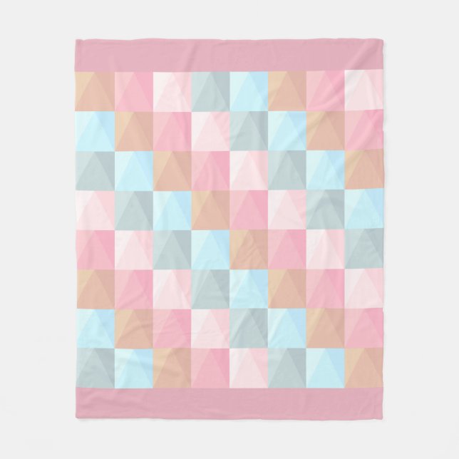 Polar Pastel de cheques - Medio de manta (Anverso)