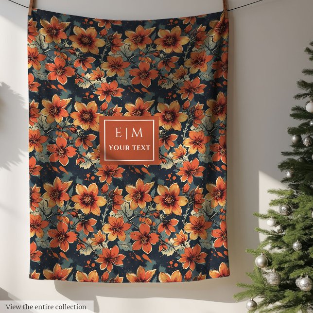 Polar Pastel otoño colores apagados manta terracota (Pastel autumn muted colors terracotta blanket)