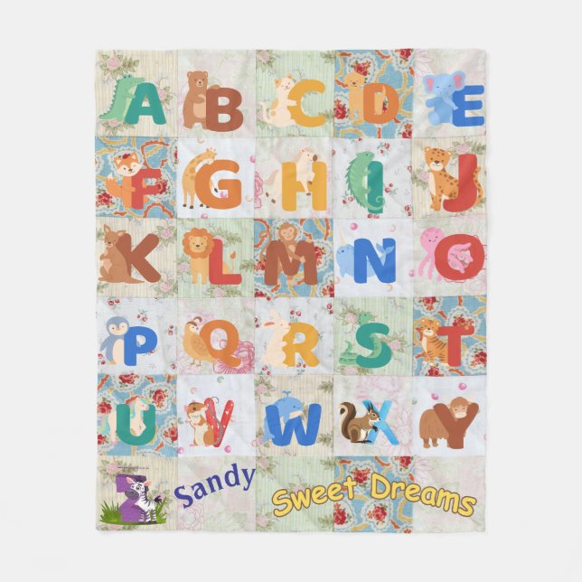 Polar Personalización de la manta de la flota alfa de an (Anverso)