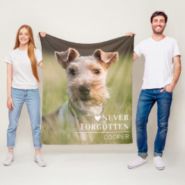 Polar Regalo conmemorativo para perros | Manta de felpa