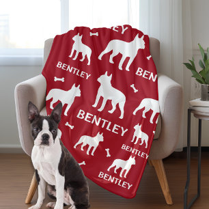 Polar Regalo de una manta personalizada de Boston Terrie