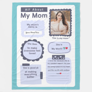 Polar Regalos en manta de personalizado para mujeres emb
