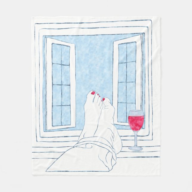 Polar Relaje la manta del paño grueso y suave (Anverso)