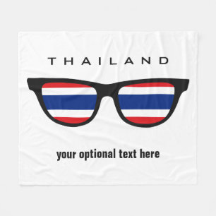 Polar Sombras tailandesas personalizado de texto y manta