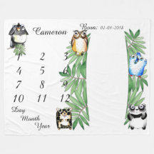 Talla 80 x 60 de la manta del jalón del bebé del