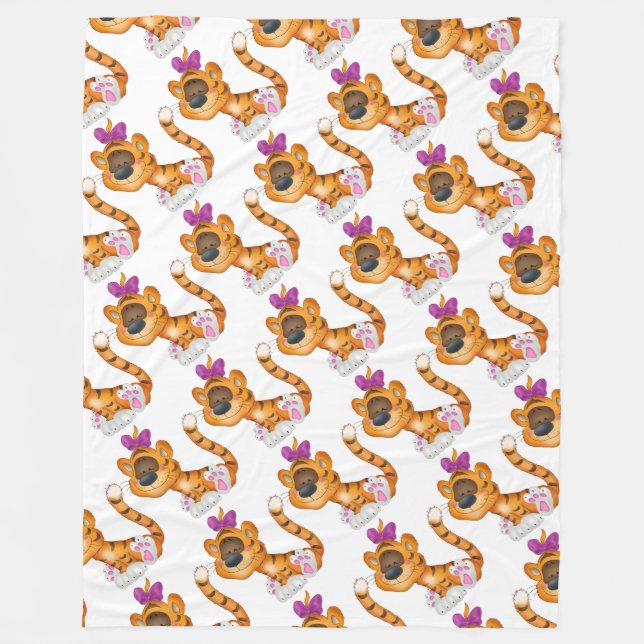 Polar Tigres de la manta de la flota/bebé (Anverso)