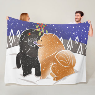 Polar TODO LO QUE QUIERO PARA NAVIDAD Manta de felpa Cho