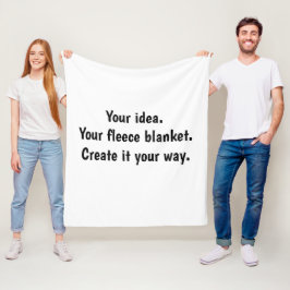 Polar Tu idea. Tu manta de fleece. Crea una