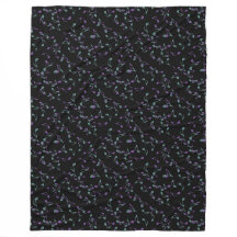 Turquesa y manta púrpura del paño grueso y suave