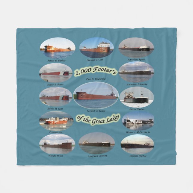 Polar Una manta de lana de 1000 pies (Frente (Horizontal))