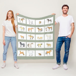 Polar Una manta de lana de caballo Personalizado