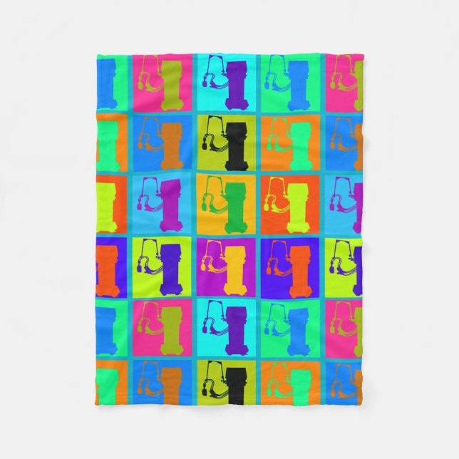 Polar Ventilador de la manta del paño grueso y suave del (Anverso)