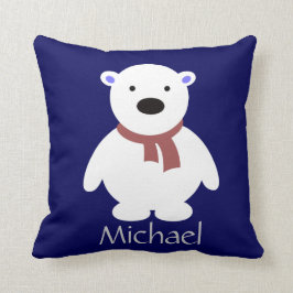 Polares lindos refieren la almohada de la marina