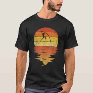 Pole vault camisa retro atardecer 70s vintage Pole