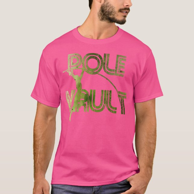 Pole Vault Tshirt - Camisa De Bóveda De Polo Diver (Anverso)