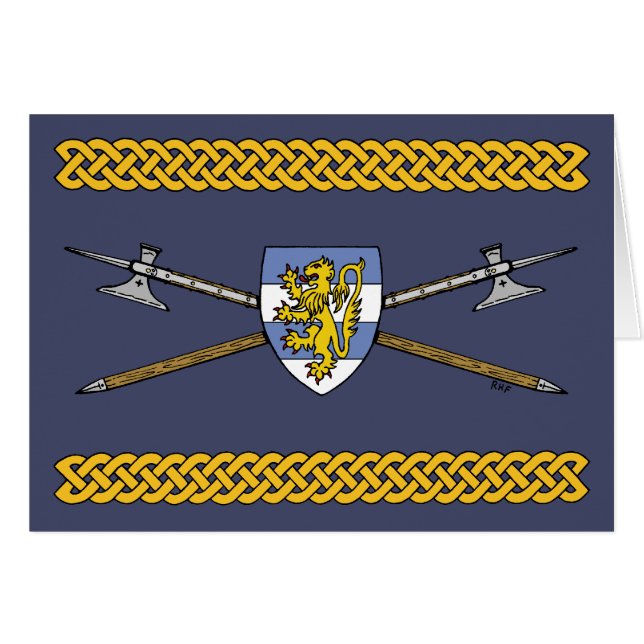 Polémicas medievales y Escudo (Anverso (Horizontal))