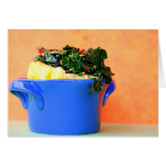 Polenta con verdes (Anverso (Horizontal))